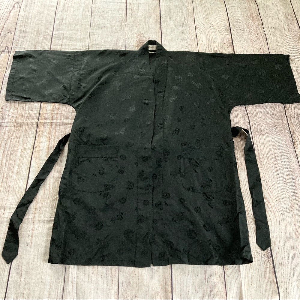 Vintage Chinese Robe Dressing Gown Boudoir